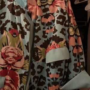 Floral Patterned Women's Jacket